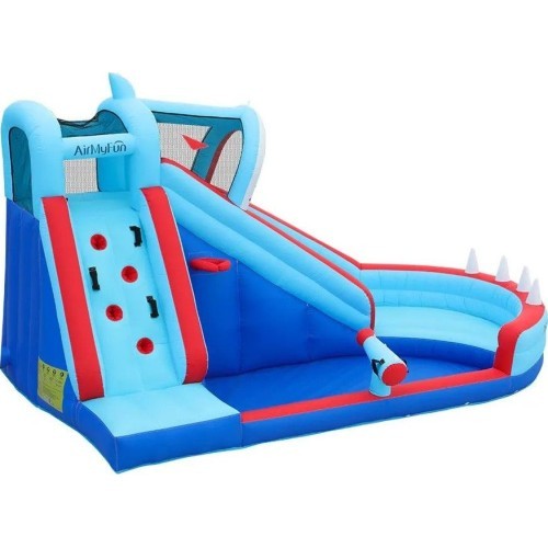 Piepūšamā atrakciju pils AirMyFun Shark 83046