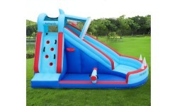 Piepūšamā atrakciju pils AirMyFun Shark 83046