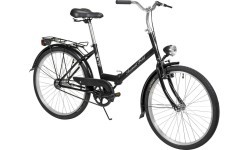 Velosipēds AZIMUT Fold 24" 2025 black matt