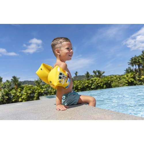 SUMMER SURF Arm Warmers Yellow 23x15cm Bestway