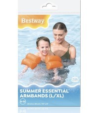 Orange BESTWAY Swimming Training Armbands for Children 25x20cm