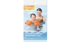 Orange BESTWAY Swimming Training Armbands for Children 25x20cm
