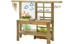 Wooden Outdoor Kitchen Plum Mud Pie 