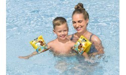 Нарукавники для плавания Bestway SUMMER SURF, жёлтые, 23x15 см