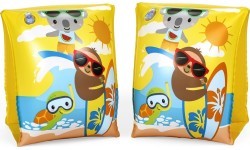 Нарукавники для плавания Bestway SUMMER SURF, жёлтые, 23x15 см