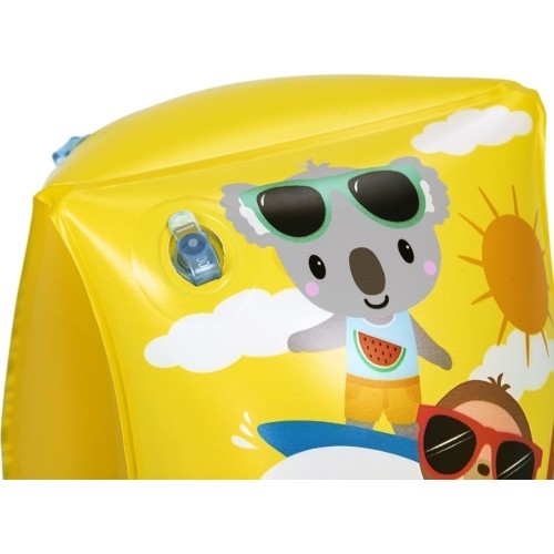 Нарукавники для плавания Bestway SUMMER SURF, жёлтые, 23x15 см