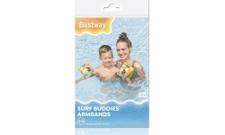 Нарукавники для плавания Bestway SUMMER SURF, жёлтые, 23x15 см