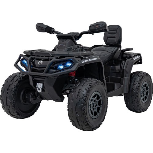 Kvadricikls Can Am Outlander ATV ar tālvadības pulti, melns