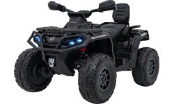 Kvadricikls Can Am Outlander ATV ar tālvadības pulti, melns