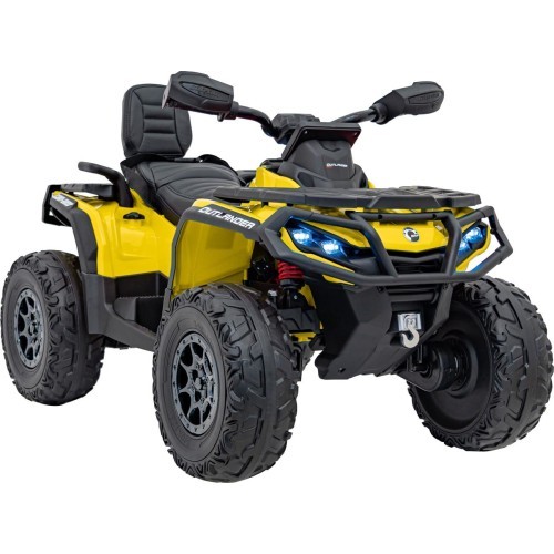 Quad Can Am Outlander ATV with Remote Control Yellow