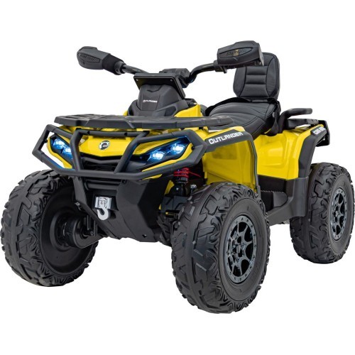 Quad Can Am Outlander ATV with Remote Control Yellow