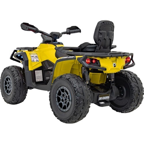 Quad Can Am Outlander ATV with Remote Control Yellow