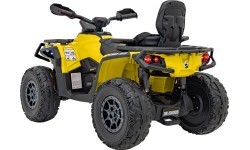 Quad Can Am Outlander ATV with Remote Control Yellow