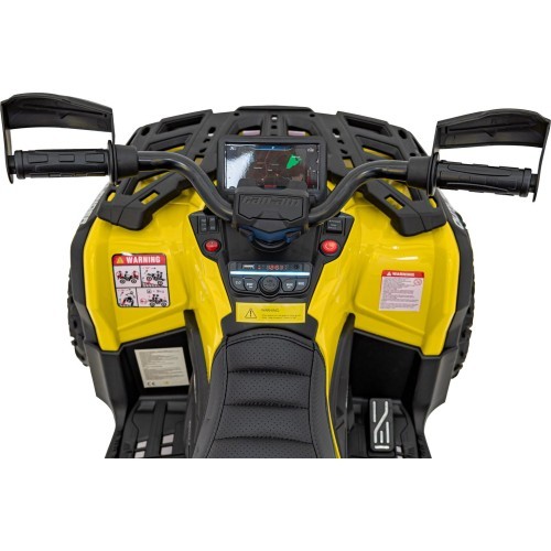 Квадроцикл Can-Am Outlander с пультом управления, жёлтый