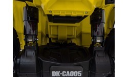 Kvadricikls Can-Am Outlander ar tālvadības pulti, dzeltens