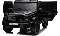Elektromobilis Mercedes Benz G63 AMG XXL, melns