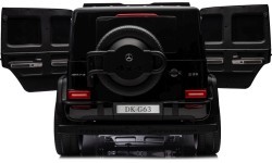 Elektromobilis Mercedes Benz G63 AMG XXL, melns