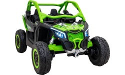 Bērnu elektromobilis Maverick Turbo RR Buggy, zaļš