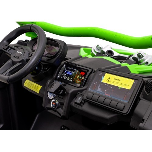 Bērnu elektromobilis Maverick Turbo RR Buggy, zaļš