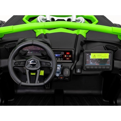 Bērnu elektromobilis Maverick Turbo RR Buggy, zaļš
