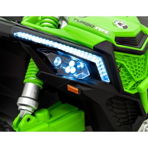 Bērnu elektromobilis Maverick Turbo RR Buggy, zaļš