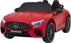 Elektromobilis Mercedes Benz AMG SL63, sarkans