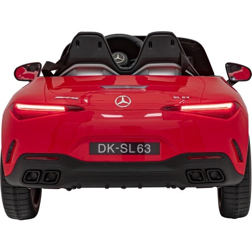 Elektromobilis Mercedes Benz AMG SL63, sarkans