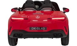 Elektromobilis Mercedes Benz AMG SL63, sarkans
