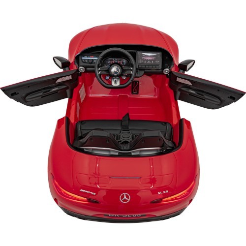 Elektromobilis Mercedes Benz AMG SL63, sarkans