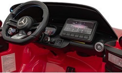 Elektromobilis Mercedes Benz AMG SL63, sarkans