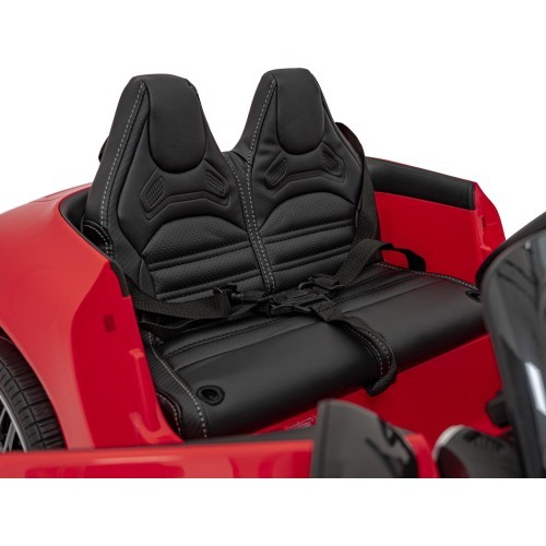 Elektromobilis Mercedes Benz AMG SL63, sarkans