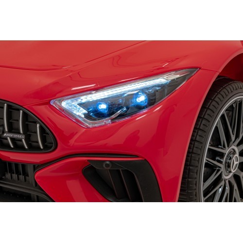 Elektromobilis Mercedes Benz AMG SL63, sarkans