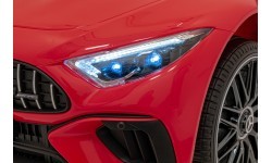 Elektromobilis Mercedes Benz AMG SL63, sarkans