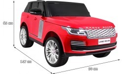 Vehicle Range Rover HSE Red Painting