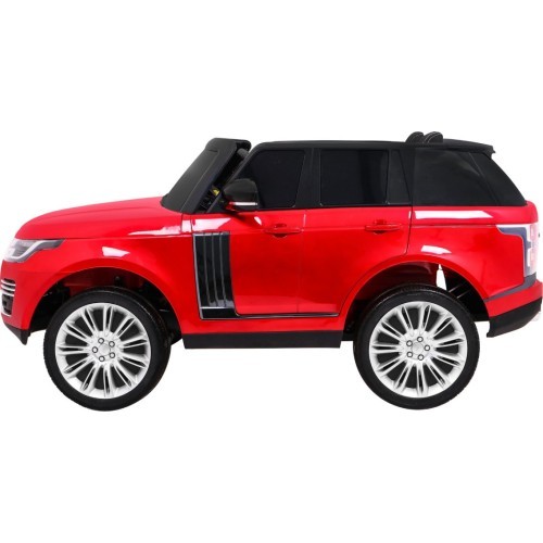 Elektromobilis Range Rover HSE, sarkans, divvietīgs ar pulti