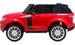 Elektromobilis Range Rover HSE, sarkans, divvietīgs ar pulti