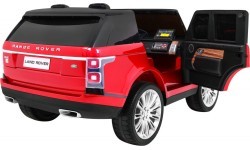 Elektromobilis Range Rover HSE, sarkans, divvietīgs ar pulti