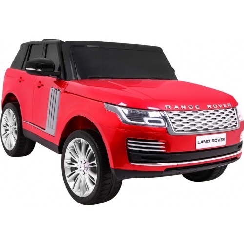 Elektromobilis Range Rover HSE, sarkans, divvietīgs ar pulti