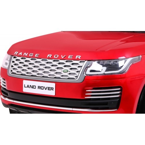 Elektromobilis Range Rover HSE, sarkans, divvietīgs ar pulti