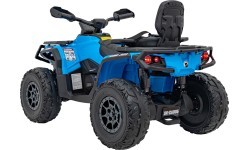 Elektriskais kvadricikls Can Am Outlander ATV, zils