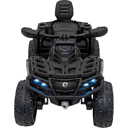 Elektriskais kvadriciklis Can Am Outlander ATV, melns