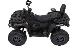 Elektriskais kvadriciklis Can Am Outlander ATV, melns