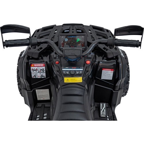 Elektriskais kvadriciklis Can Am Outlander ATV, melns