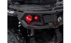 Elektriskais kvadriciklis Can Am Outlander ATV, melns
