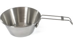 BasicNature Stainless steel bowl 'Sierra Cup'