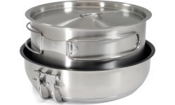 Origin Outdoors Stainless Steel Cooking Set 'Non-Stick'