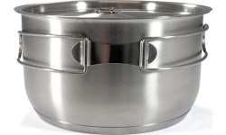 Origin Outdoors Stainless Steel Cooking Set 'Non-Stick'