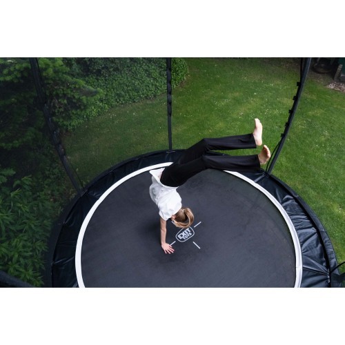 EXIT Lotus Classic trampoline ø427cm - green