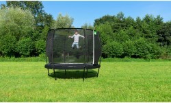 Batuts EXIT Lotus Premium ø305 cm, melns