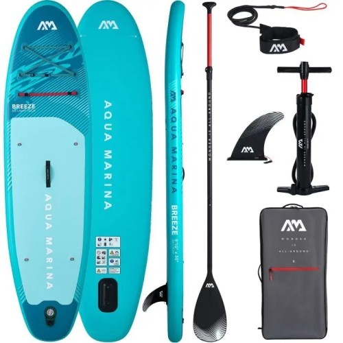 SUP-доска Aqua Marina Breeze 2026 (Silver Tree) All-Around ISUP 300 x 76 x 12 см